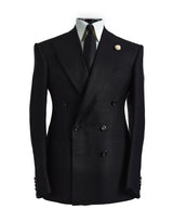 Handmade Silk Tie (PLAIN BLACK)