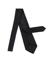 Handmade Silk Tie (PLAIN BLACK)